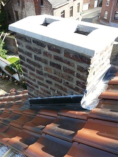 Chemin&eacute;e compl&egrave;tement tub&eacute;e en inox